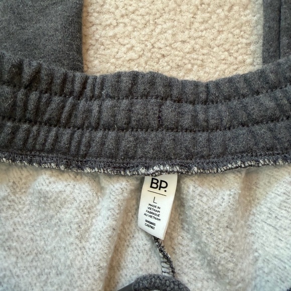 BP. Baggy Wide Leg Sweatpants Grey Medium Charcoal Heather - Picture 5 of 7